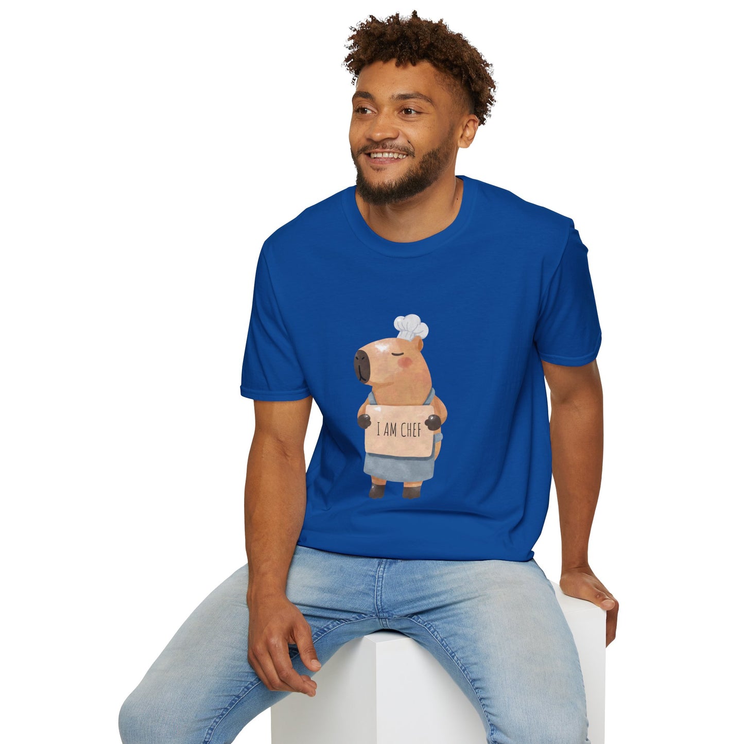 Cute Capybara Chef Unisex Tee