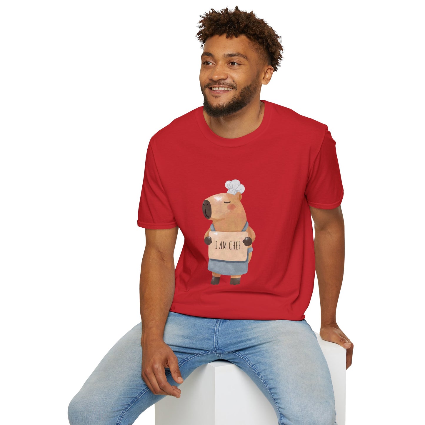 Cute Capybara Chef Unisex Tee