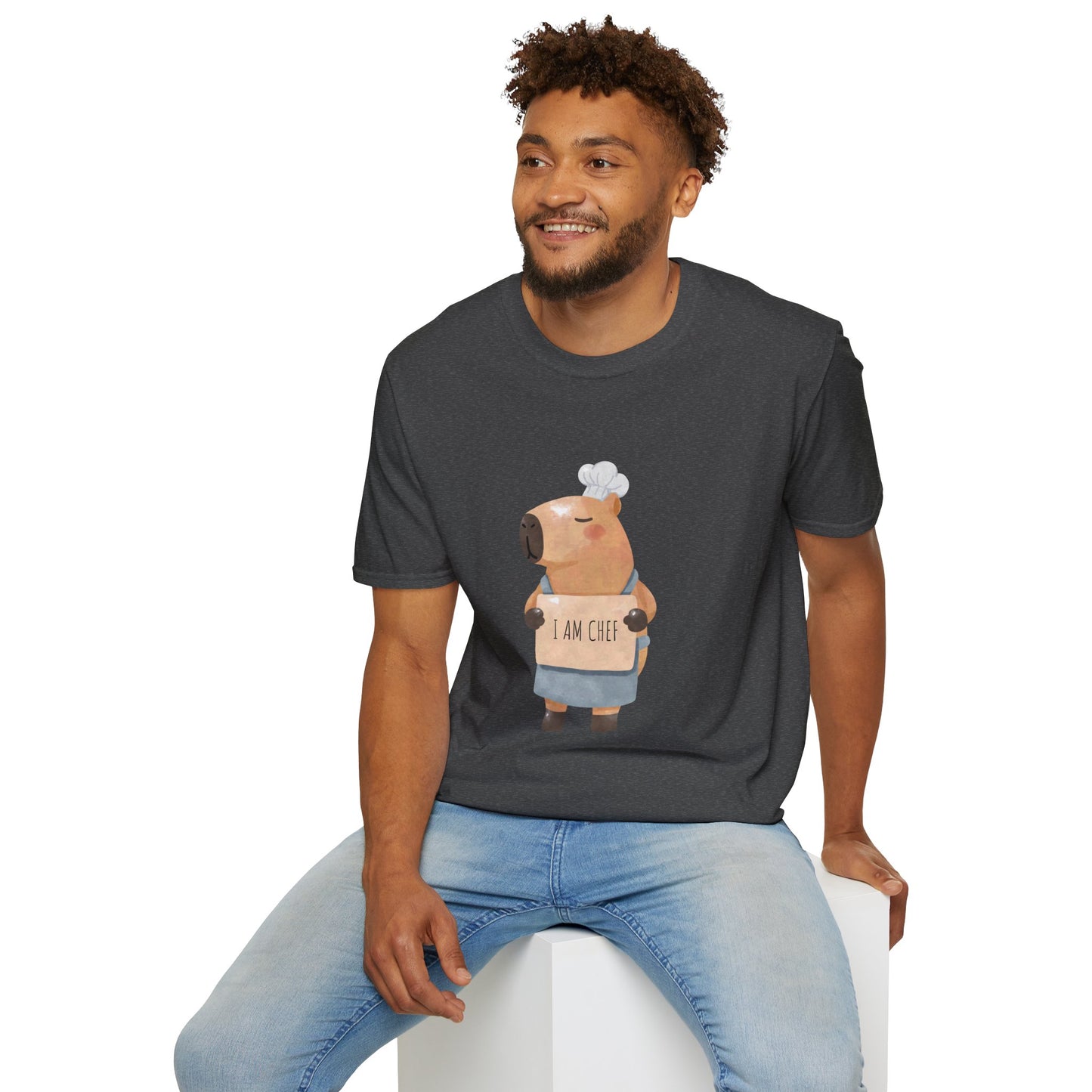 Cute Capybara Chef Unisex Tee