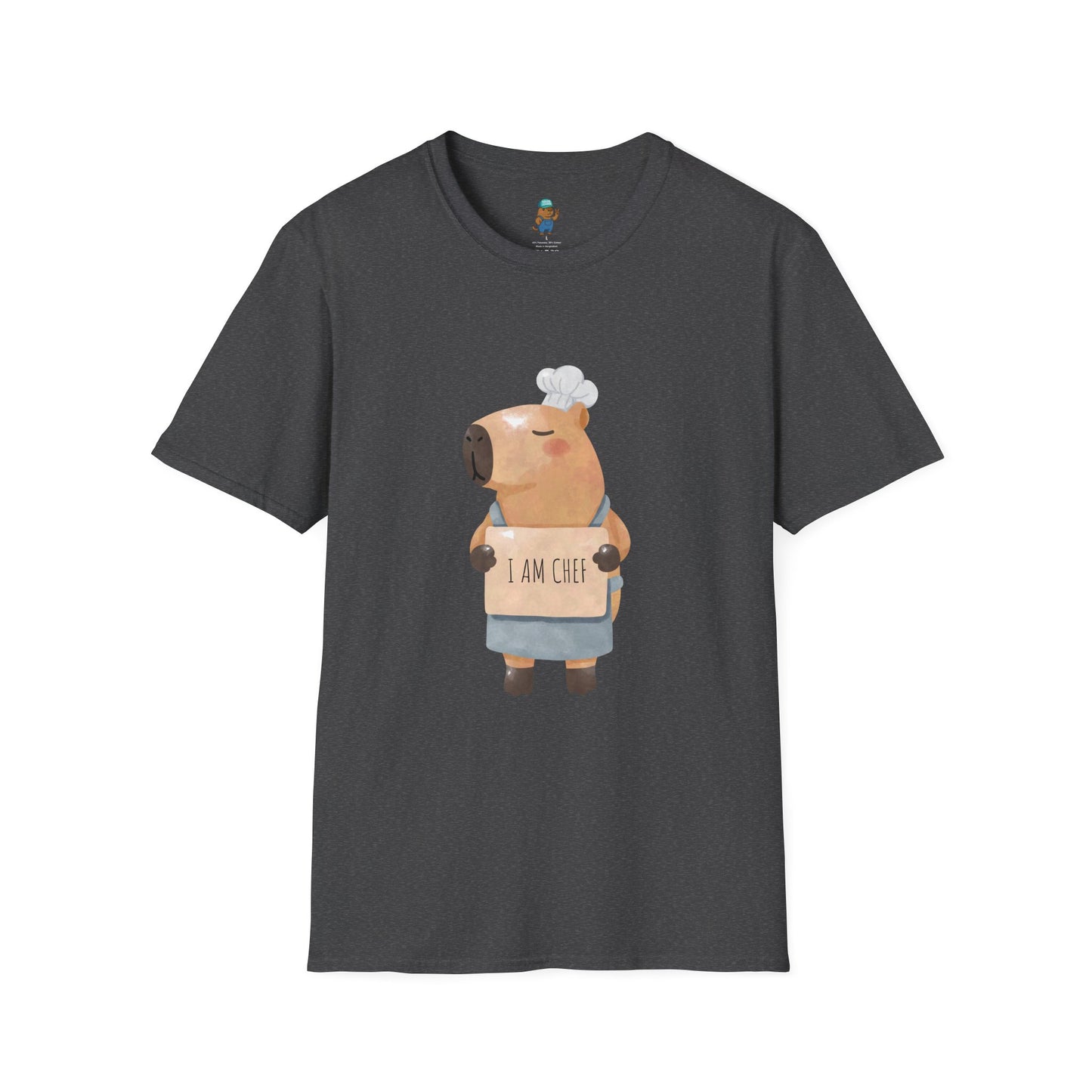 Cute Capybara Chef Unisex Tee