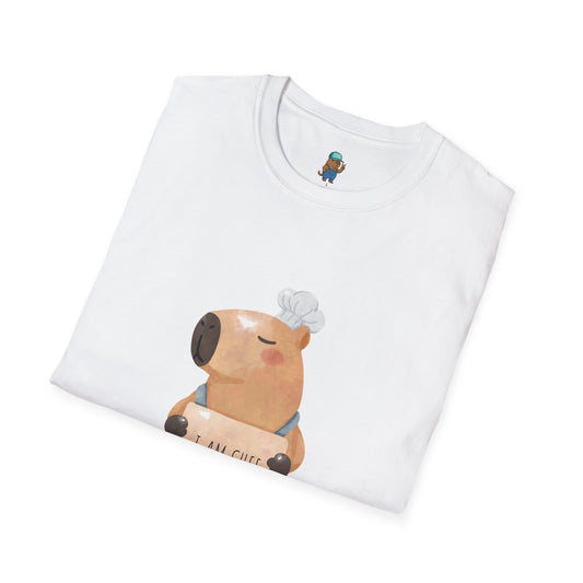 Cute Capybara Chef Unisex Tee