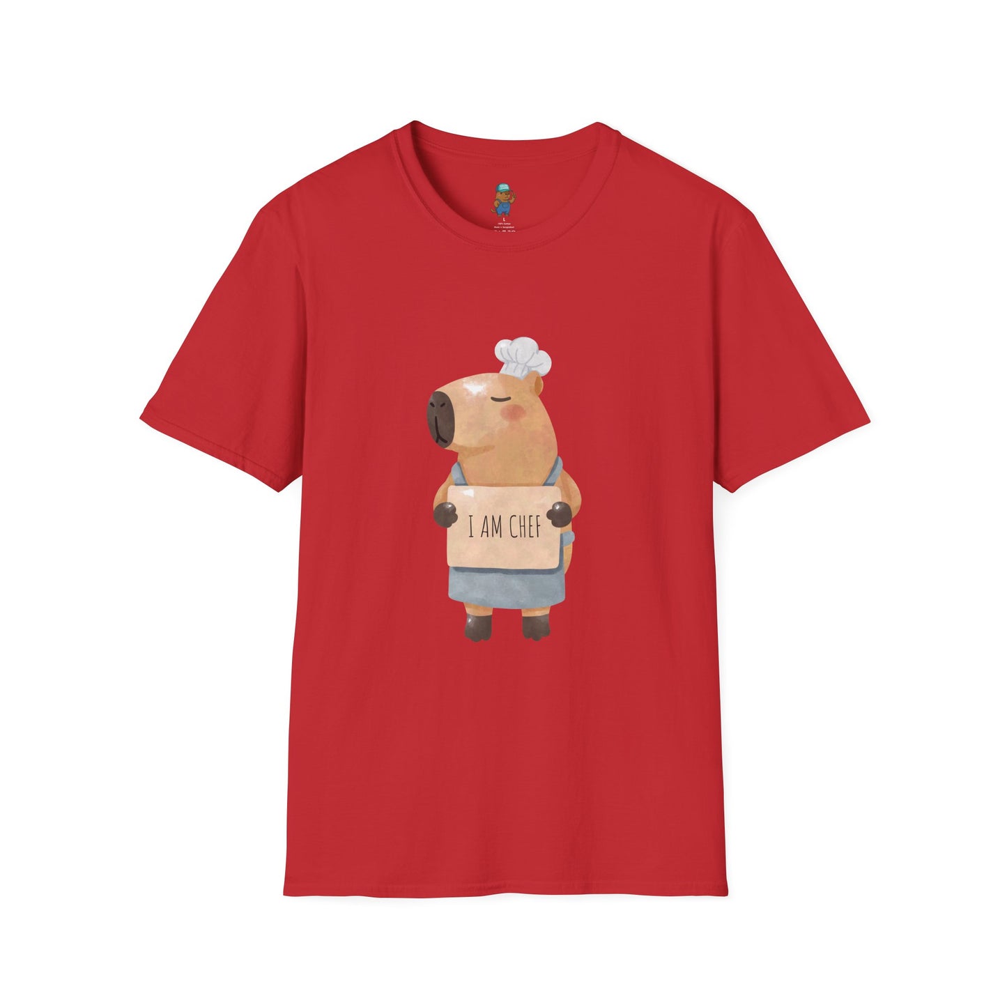 Cute Capybara Chef Unisex Tee