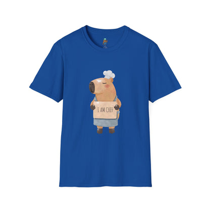 Cute Capybara Chef Unisex Tee