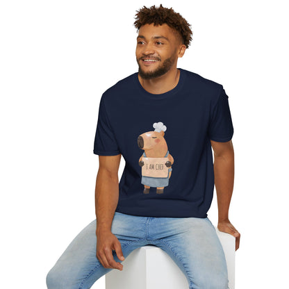 Cute Capybara Chef Unisex Tee