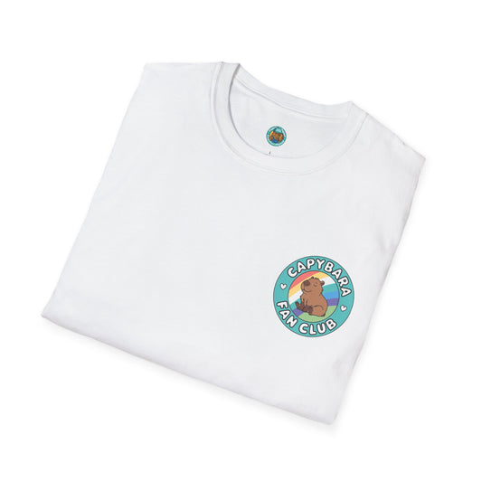 Funny Capybara Fan Club Capybara Lover Unisex Tee