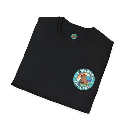 Funny Capybara Fan Club Capybara Lover Unisex Tee