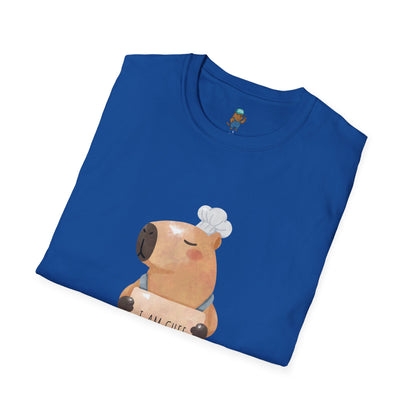 Cute Capybara Chef Unisex Tee