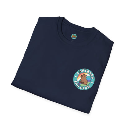 Funny Capybara Fan Club Capybara Lover Unisex Tee