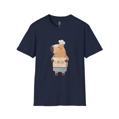 Cute Capybara Chef Unisex Tee