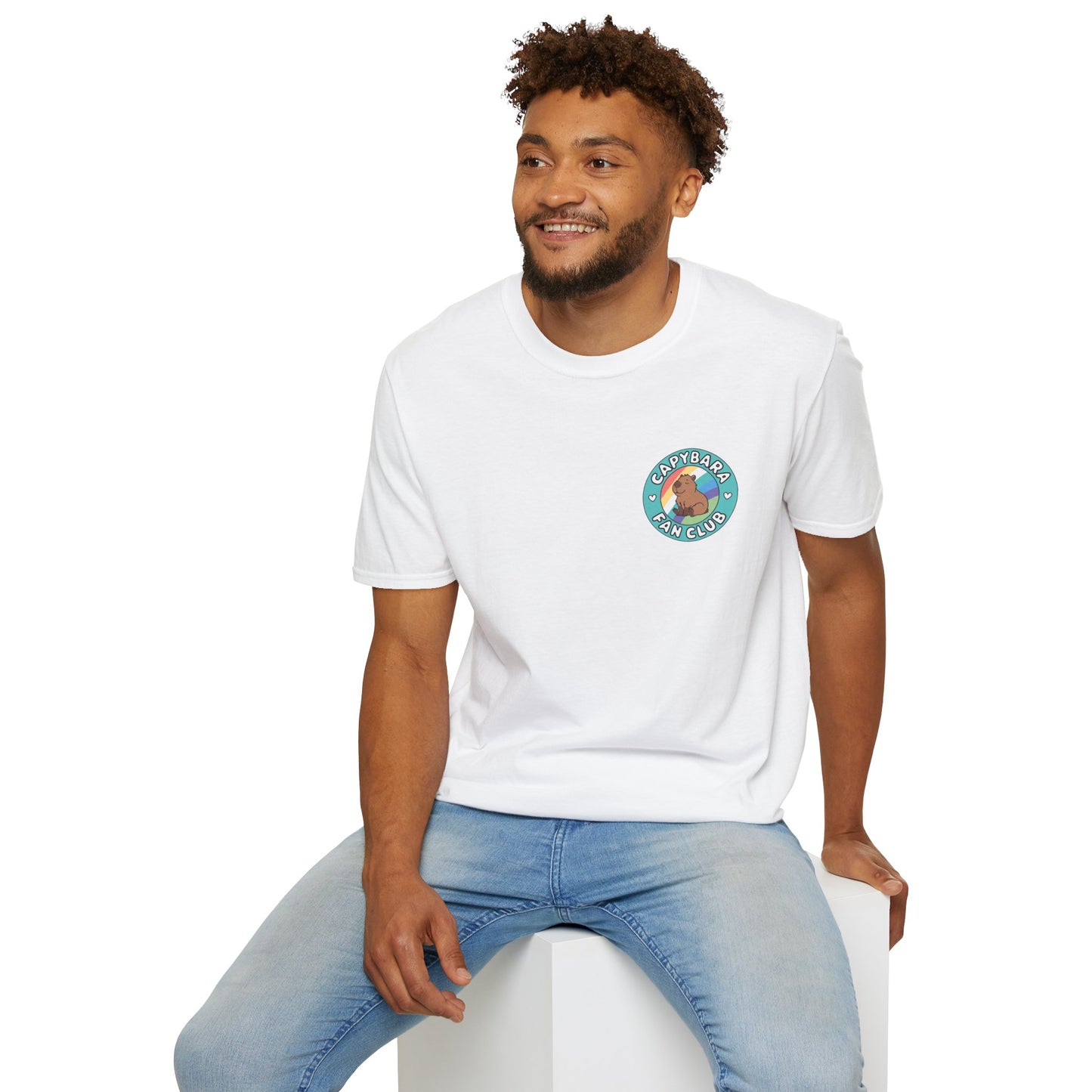 Funny Capybara Fan Club Capybara Lover Unisex Tee