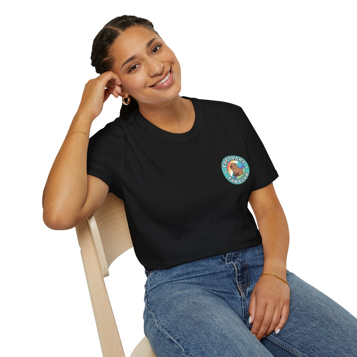 Funny Capybara Fan Club Capybara Lover Unisex Tee