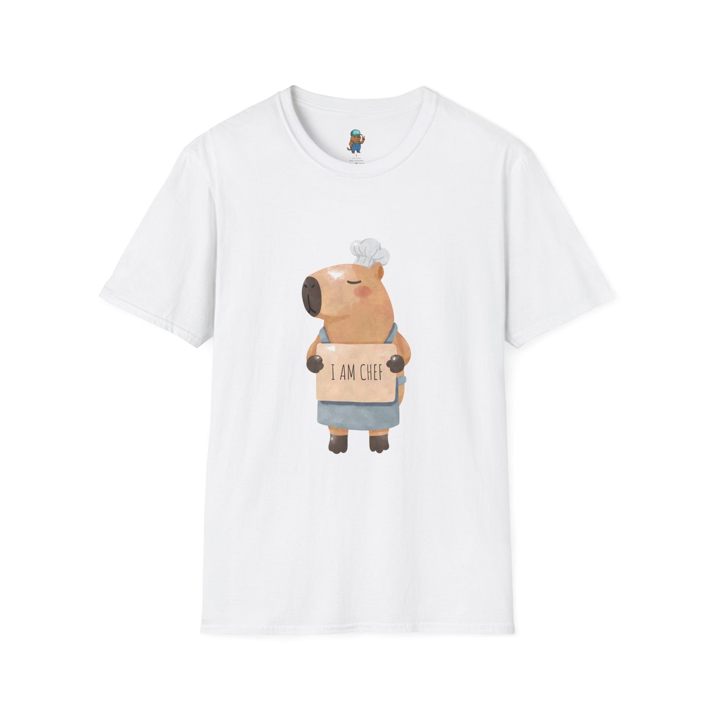Cute Capybara Chef Unisex Tee